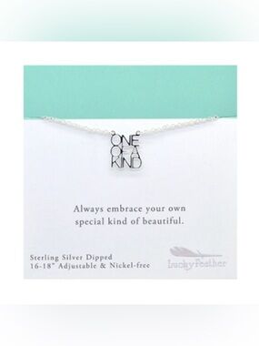 Lucky Feather - ONE OF A KIND Necklace
